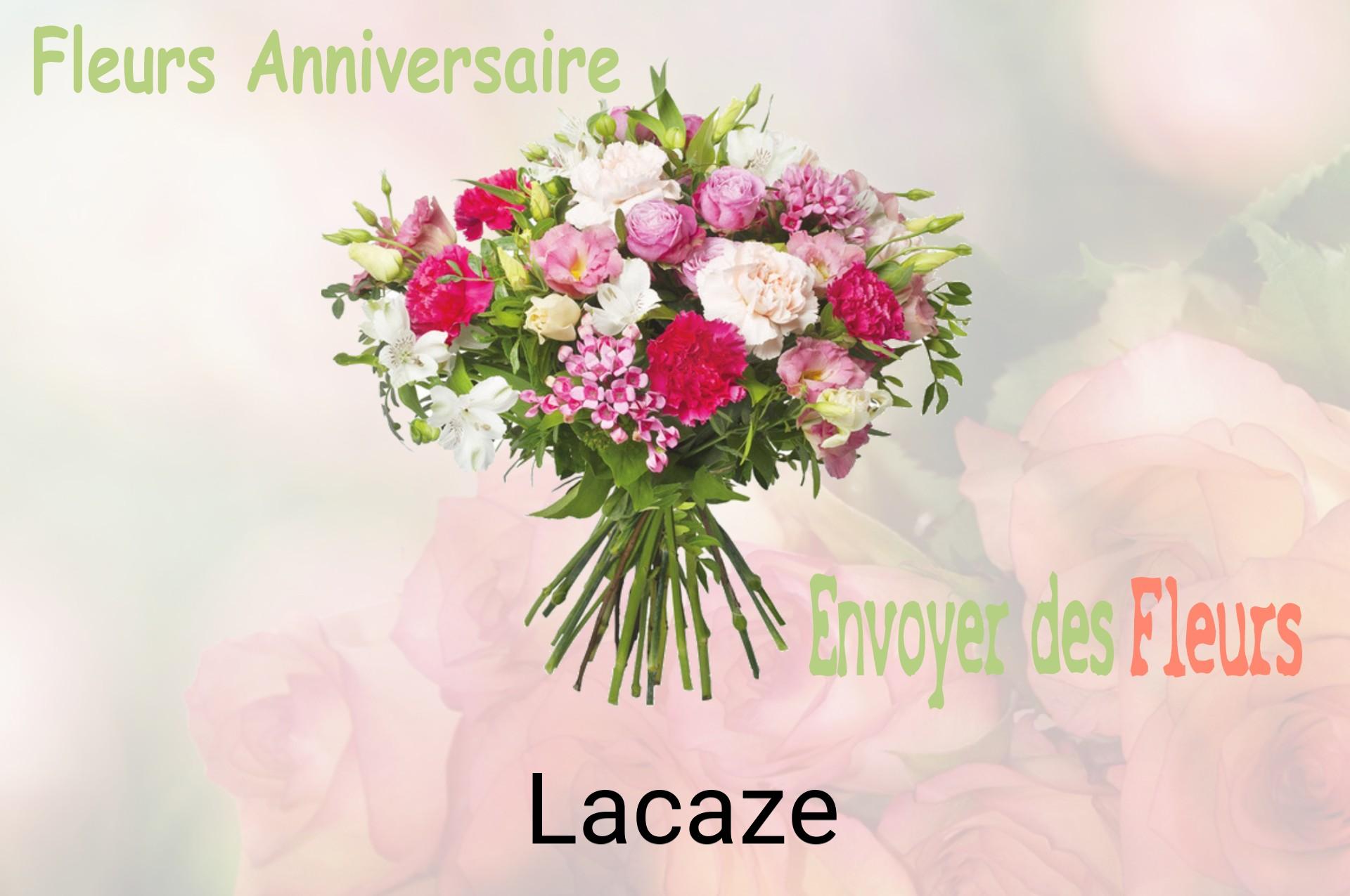 Bouquet de fleurs d’anniversaire livré à Lacaze